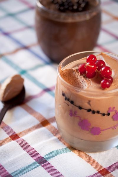 Mousse au chocolat légère