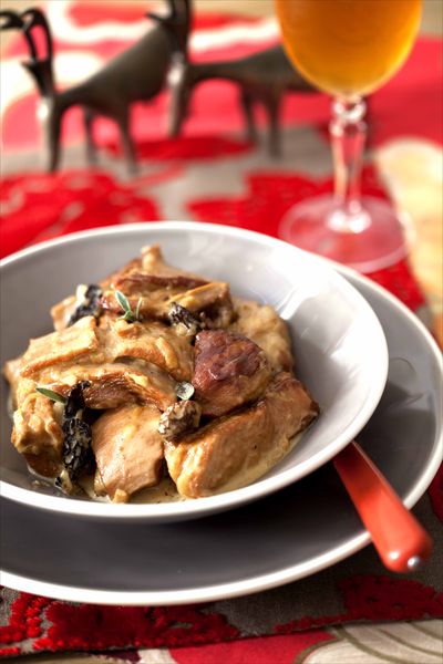 Sauté de veau au cidre