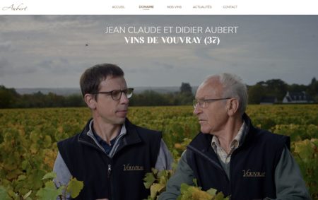 Accueil domaine Aubert en Vouvray